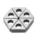 Drillpro 10pcs Carbide Shim Accessories Cutter Pad MT1603/MT1604/MT2204 for CNC Lathe Turning Tool TNMG16 TNMG22 Inserts