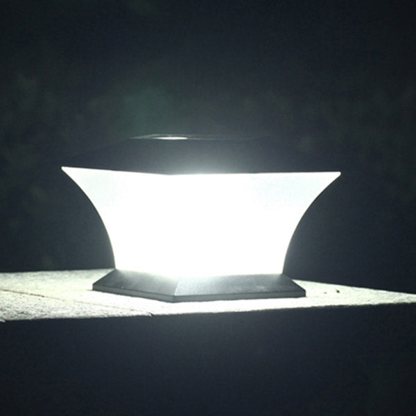 Solar Power 18 LED Waterproof Pillar Light Garden Lawn Landscape Decoration Lamp