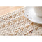Lace Hollow Cotton Tableware Mat Table Runner Tablecloth Desk Cover Heat Insulation Bowl Pad