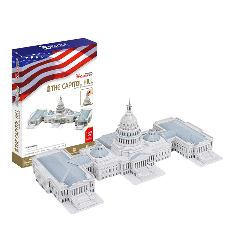 3D Puzzles Models Taj Mahal Colosseum Architecture Model Kits Adult Kids Educational Toys Gift