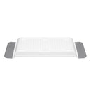 Extendable Bath Tub Drain Shelf Caddy Rack Shower Holder Rack Storage Tray Organizer