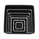 2 3 4 Inches Square Plastic Succulents Planter Pots Plant Flower Pot Meshpot