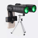 Orgho 12x42 HD Binocular Green Coated Film BAK4 Lens Telescope Travel Camping