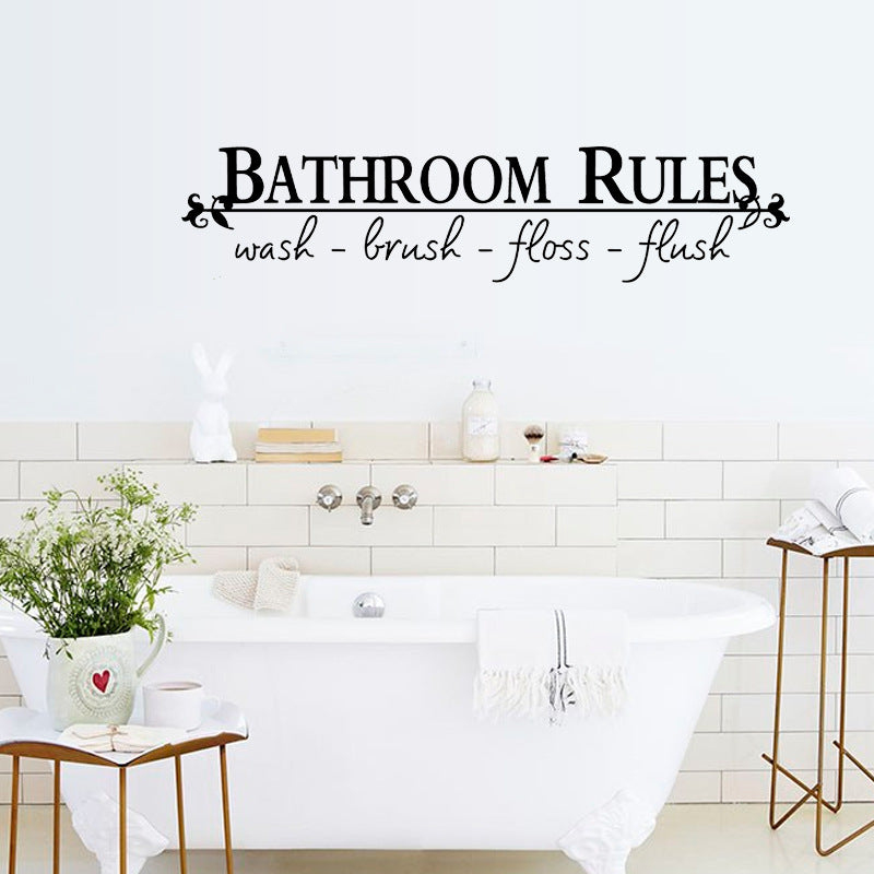 Miico DZ006 Decorative Sticker Wall Stickers Decor DIY Stickers Bathroom Decoration