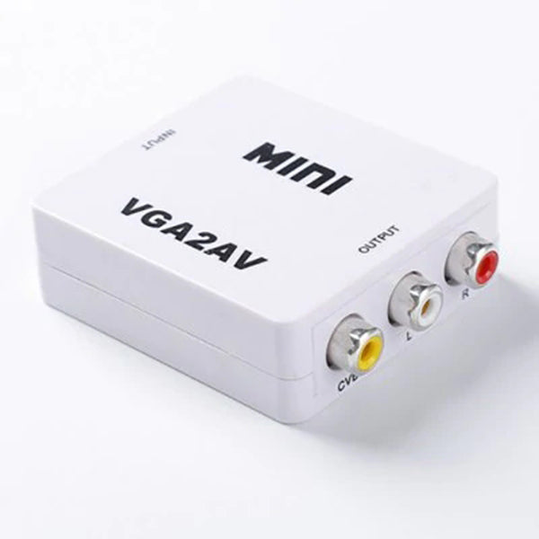 Mini VGA to AV HD Adapter