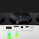 Portable bluetooth Wireless FM Stereo Speaker for SmartPhone Tablet Clock