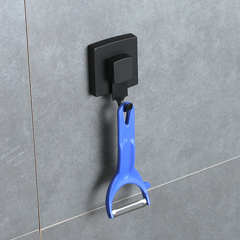 Vacuum Suction Home Kitchen Hook Wall Door Storage Cloth Hanger Stainless Steel Wall Mounted Holder