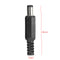 Excellway JP02 10Pcs 5.5x2.1mm DC Power Male Solder Barrel Tip Plug Jack Connector