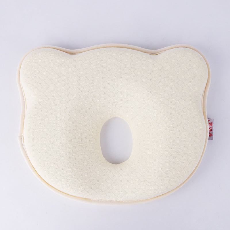 Baby Pillow Infant Toddler Sleep Positioner Anti Roll Cushion Flat Head Protection for Baby Cotton P
