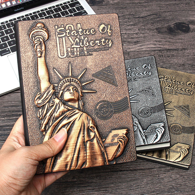 Statue of Liberty Notebook Travel School Notebook Gift Fashion Notebook for School Office Supplies