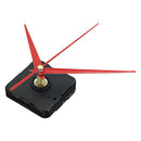 5pcs 20mm Shaft Length DIY Red Triangle Hands Silent Quartz Wall Clock Movement Mechanism For