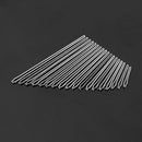 360Pcs 6-23mm Open End Pins Double Flange Stainless Steel Split Pins Box for Watch