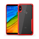 Bakeey Transparent Shockproof Silicone Frame+Acrylic Protective Case For Xiaomi Redmi Note 6 Pro
