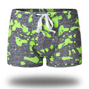Swimming Hot Spring Surf Camo Printing Swimming Trunks for Men