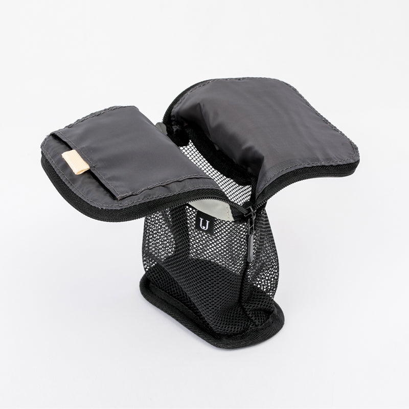 Jordan&Judy JJ-YD0007 Vertical Mesh Pencil Case Pen Holder Office Student Nylon Pencil Bag Mesh Storage Organizer Pencil Zipper Case School Supplies