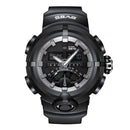 SBAO S-8012-C Dual Display Digital Watch Men Fashion Luminous Display Calendar Stopwatch Sport Watch