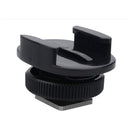 Hot Shoe Cold Shoe Mount Bracket for DSLR Camera Flash Video Light