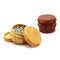 Environmental Protection Resin Imitated Wood Grain Herb Grinder Wood Grinder Imitated Sandalwood C igarette Grinder