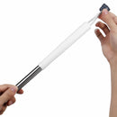 Silicone Soft Toilet Brush Set Bristle Base WC Bathroom Lavatory Cleaning Brush Tools