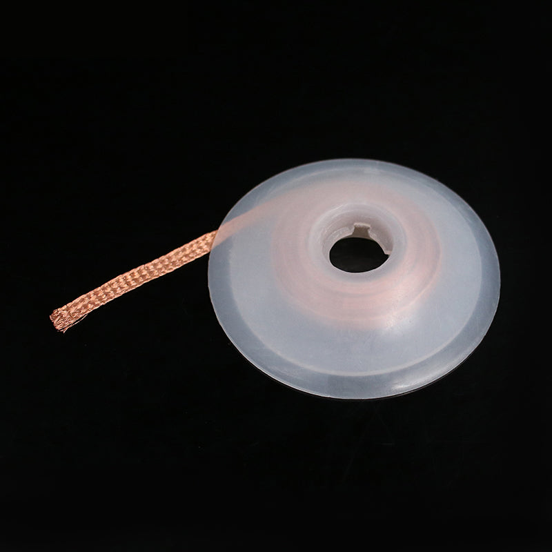 1.5mm 2mm 2.5mm 3mm 3.5mm Width 1.5M Length Desoldering Braid Welding Solder Remover Wick Wire Lead Cord Flux BGA Repair Tool