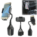 Universal Car Phone Holder Adjustable 360 Degree Rotatable With Flexible Goose Neck