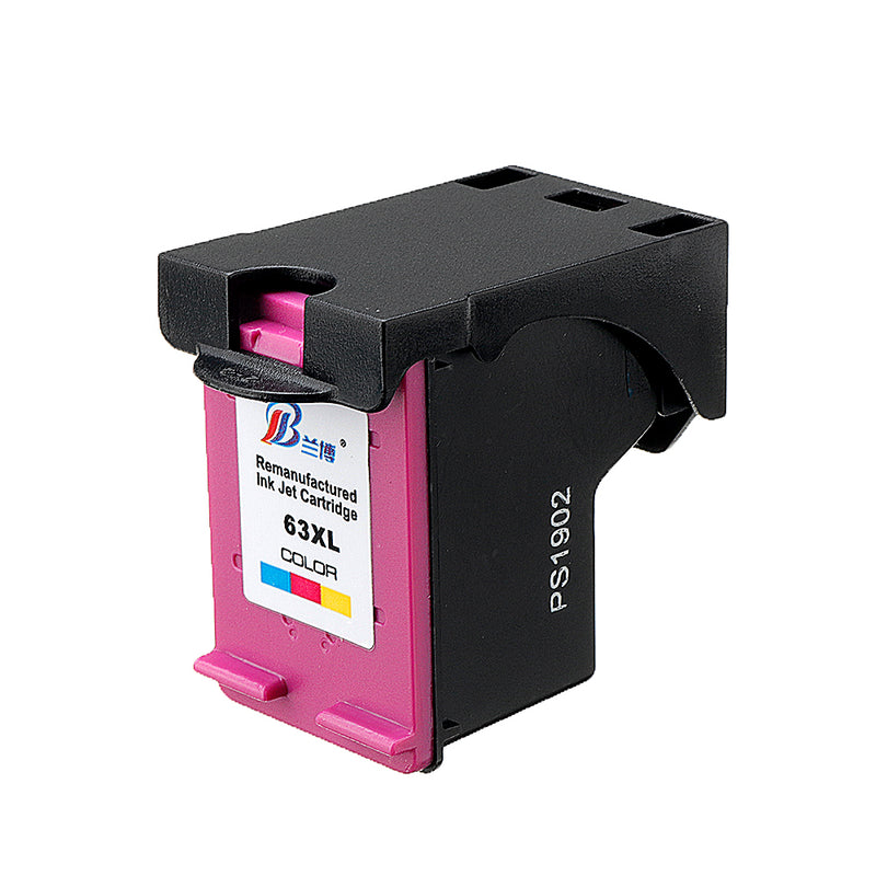 LB 63XL HP63 Ink Cartridge Compatible with HP2130 3630 4520 4650 Printer Ink