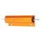 RX24 100W 1KR 1KRJ Metal Aluminum Case High Power Resistor Golden Metal Shell Case Heatsink Resistance Resistor