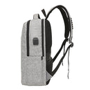 IPRee USB Backpack Travel Waterproof 14 Inch Laptop Bag Teenager School Bag Shoulder Bag