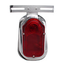Motorcycle Rear Tail Lights Brake Stop Light Lamp License Plate Bracket For Harley Chopper Cafe Race