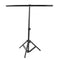 Studio Backdrop Stand T- Frame Light Stand with Clamp