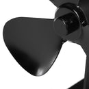 EQ2-BK(3BL) Heat Powered Wood Stove Fan Silent Eco-Friendly Fireplace Fan for Wood Log Burner
