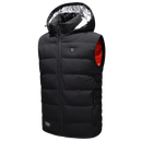 Waterproof USB Heated Warm Back Hooded Winter Antifouling Jacket Motorcycle Skiing Riding Coat
