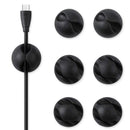 Bakeey 10pcs Multifunctional TPR Sticky Earphone USB Cable Cord Winder Wrap Desktop Cable Organizer Wire Management Holder