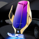 10W Wireless Charger Infrared Sensor Air Vent Car Phone Holder Car Phone Mount for 3.5-7.5 Inch Smart Phone