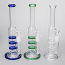 3.5"x3.1"x10" Water Glass Pipe Straw Bottle Glassware Shisha Chicha