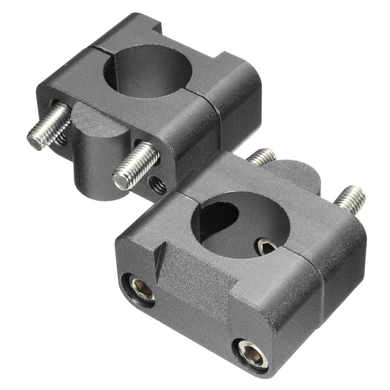 1 1/8" 28mm CNC Handlebar Fat Bar Riser Mount Clamp Adaptor for Pit Dirt Motorcycle