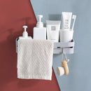 Adhesive Storage Rack Wall Mount Shower Shelf Storage Rack Bathroom Kitchen Organizer Accessories