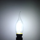 Dimmable B22 C35 2W COB Edsion Retro Pure White Warm White Incandescent Light Lamp Bulb AC220V