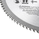 Drillpro 10 Inch 100 Teeth Saw Blade TCT Aluminum Non-Ferrous Metal Saw Blades for Circular Saw Miter Saw Table Saw Radial Arm Saw