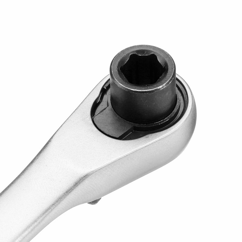 Multifunctional Mini 1/4" Ratchet Wrench Screwdriver Socket Wrench Quick Socket Wrench Hand Tools