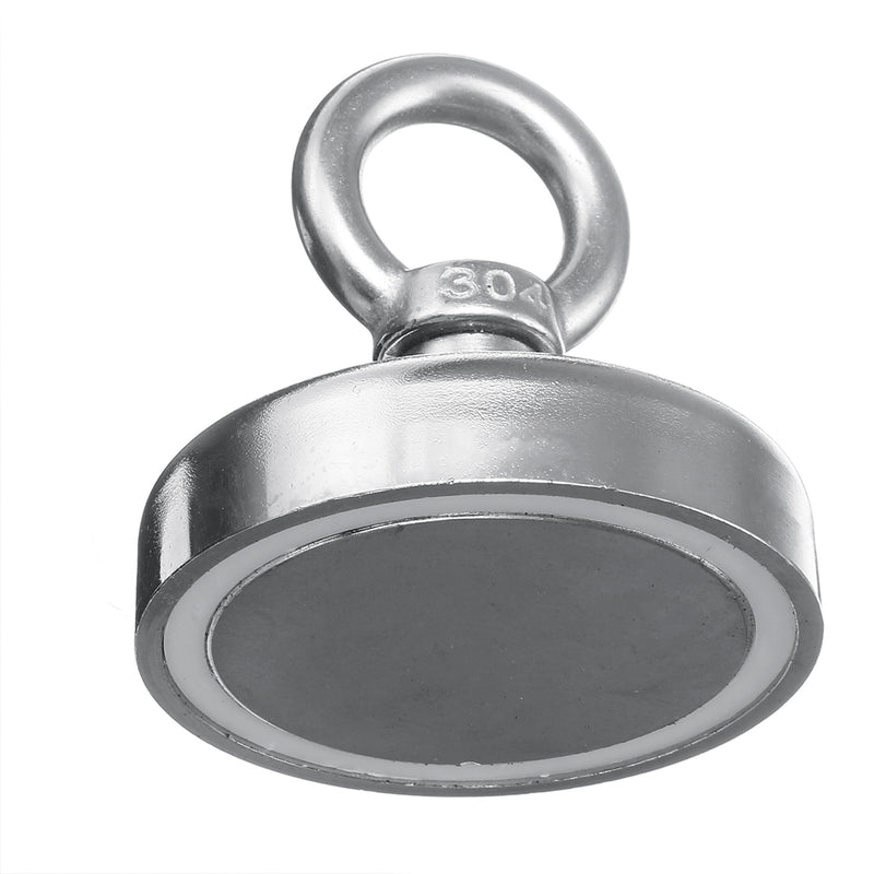 250kg Pull Fishing Treasure Hunting Neodymium Recovery Magnet + 10 Metre Rope