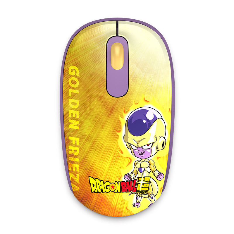 AKKO Smart 1 Dragon Ball Super 2.4G Wireless Golden Frieza Optical Mouse for Laptop or PC