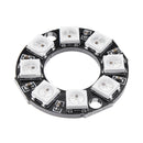 3pcs 8-bit WS2812 5050 RGB LED Intelligent Full Color RGB Light Ring Development Board For