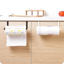 Towel Holder Hanging Kitchen Roll Paper Organizer Storage Rack Tissue Hanger
