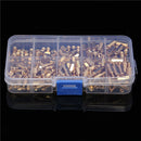 Suleve M3BH1 300Pcs M3 Male-Female Brass Hex Column Standoff Support Spacer Pillar For PCB Board