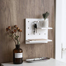 DIY Wall Shelf Storage Holder Decorative Shelf Rack Wall Hanging Organizer Stand For Home Bedroom Bathroom Decoration