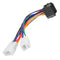 AU Car Side Trim Double Din Dash Facia Fascia Kit +ISO Wiring Harness For Toyota
