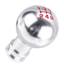 Universal 5 Speed Car Aluminum Alloy Gear Shift Knob Round Ball Shape
