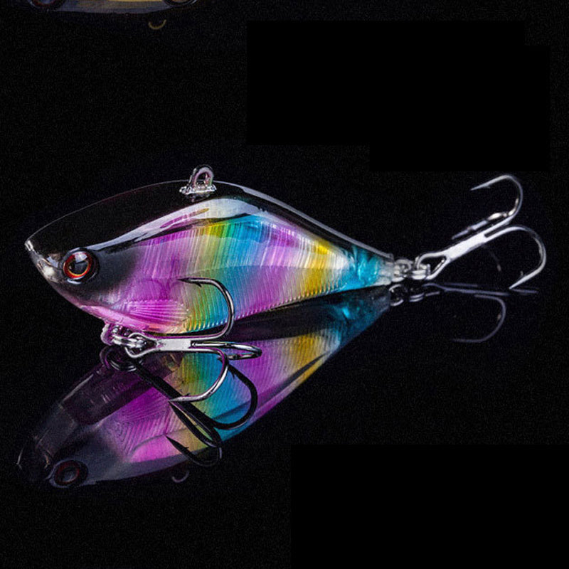 Bobing 1pc 14g 6.3cm Laser Reflective VIB Fishing Bait With