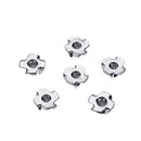 Suleve 80Pcs Zinc Plated Steel T-Nut 4 Pronged Tee Blind Insert Nuts Assortment M3/M4/M5/M6/M8